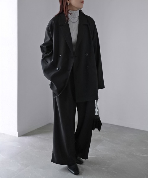 Riberry（リベリー） セットアップ ダブルジャケット+ワイドパンツ