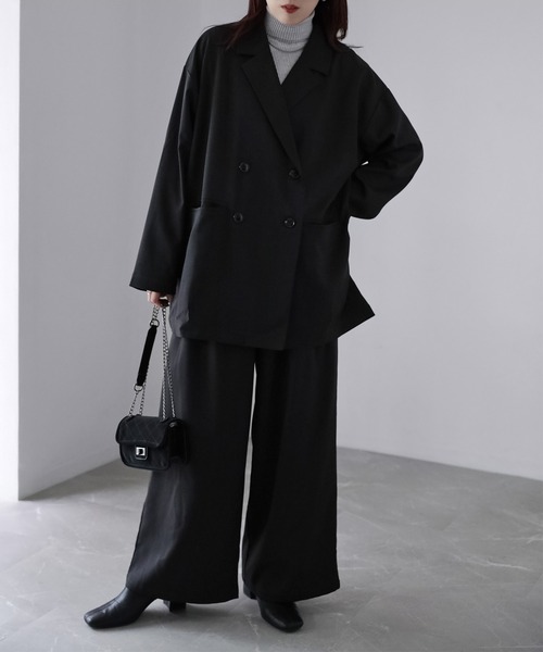 Riberry（リベリー） セットアップ ダブルジャケット+ワイドパンツ