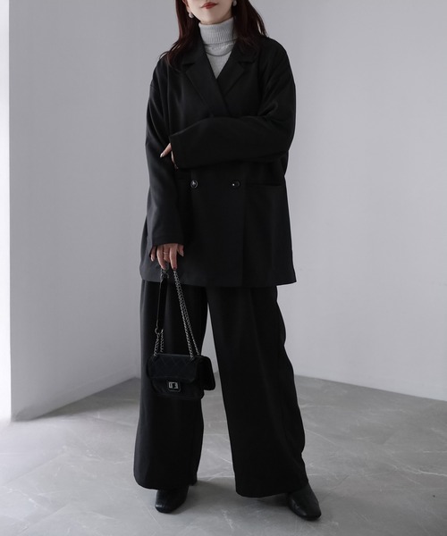 Riberry（リベリー） セットアップ ダブルジャケット+ワイドパンツ