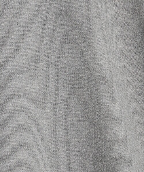 ATON（エイトン） ニット セーター 「ATON」ハーフジップ ポロニット