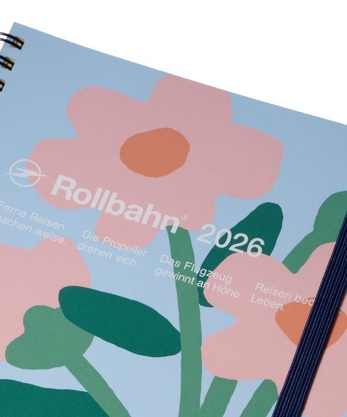 Rollbahn 手帳 「2026年版／2025年10月始まり手帳」ロルバーン