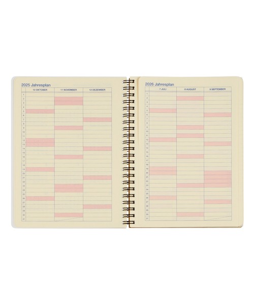 ロビンページです。 Rollbahn 手帳 「2026年版／2025年10月始まり手帳」ロルバーン