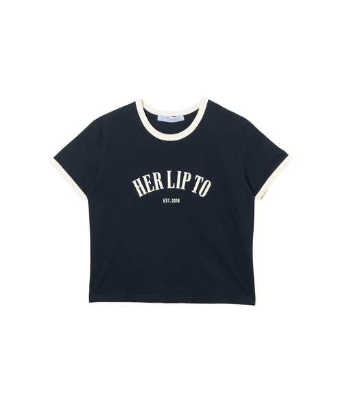herlipto Urban Basic Ringer Tee 【新品未開封】 Her lip to tシャツ Urban Basic Ringer Tee レディース