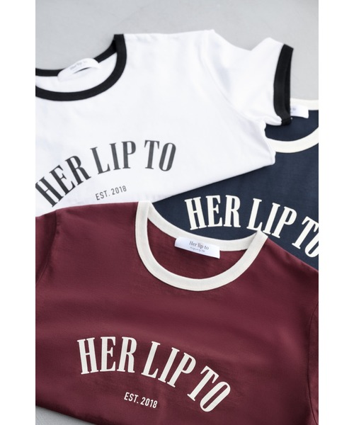 herlipto Urban Basic Ringer Tee 【新品未開封】 herlipto Urban Basic Ringer Tee 【新品未開封】 - メルカリ