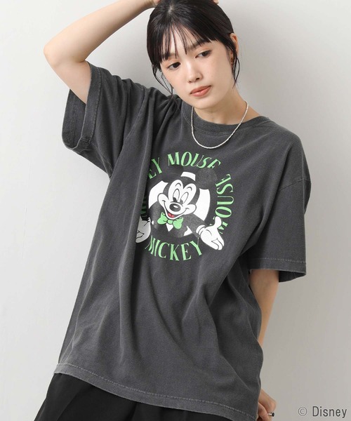 GOOD ROCK SPEED tシャツ Mickey/サークルT レディース