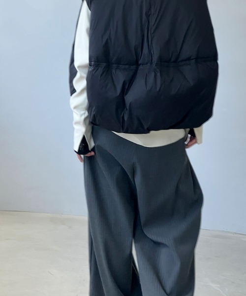 chuclla（チュクラ） ダウンベスト FREE ブラック レディース