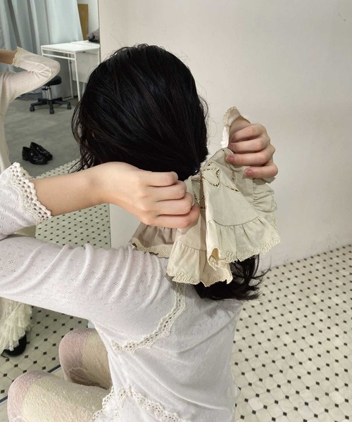 Lam balm シュシュ 「Lam Balm」ヴィクトリアンエンブロイダリー