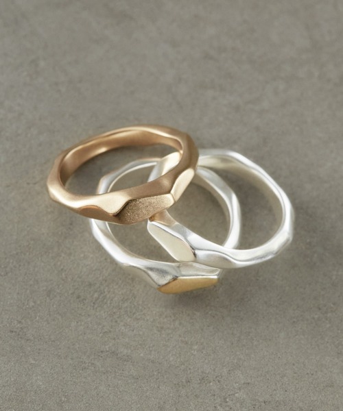 TEN. 指輪 リング SILVER925 チゼルリング(9~21号) レディース メンズ