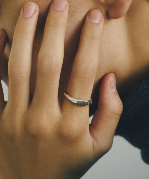 TEN. 指輪 リング SILVER925 チゼルリング(17~21号) レディース メンズ