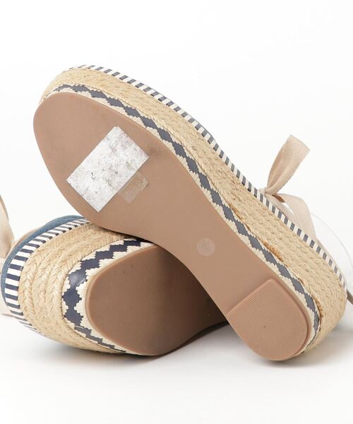 TORY BURCH（トリーバーチ） フラットサンダル 7 ブルー レディース