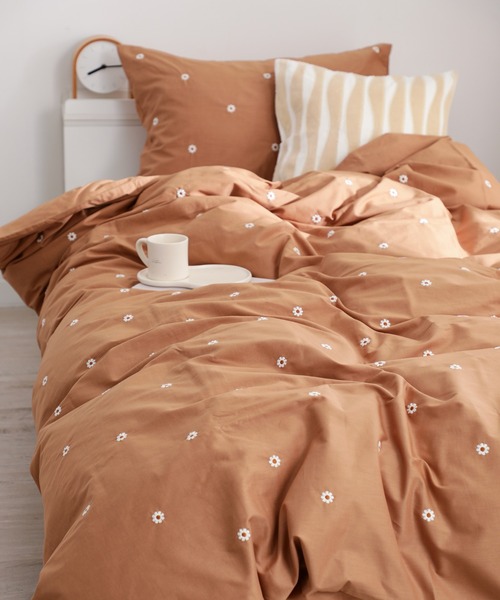 Francfranc（フランフラン） ベッド 寝具 デイジーエンブロイダリー