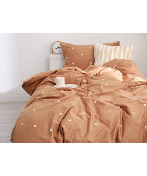 Francfranc（フランフラン） ベッド 寝具 デイジーエンブロイダリー