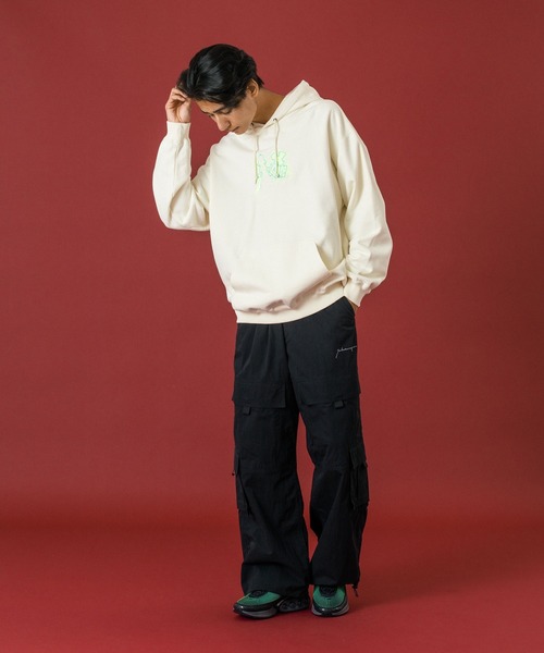 XLARGE（エクストラ ラージ） パーカー FLUORESCENT EMBROIDERED