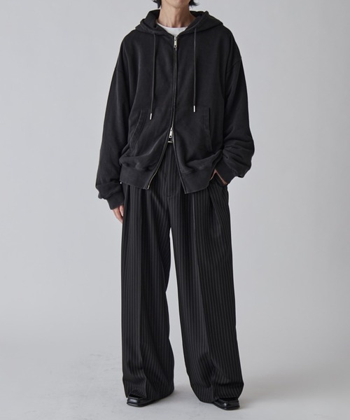 Lui's（ルイス） パーカー 「Lui's ONE」スノーウォッシュスウェット