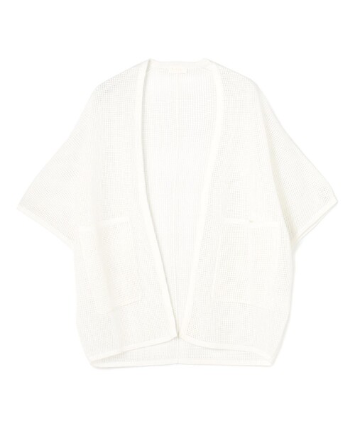 Ballsey（ボールジィ） ニットカーディガン S ホワイト レディース