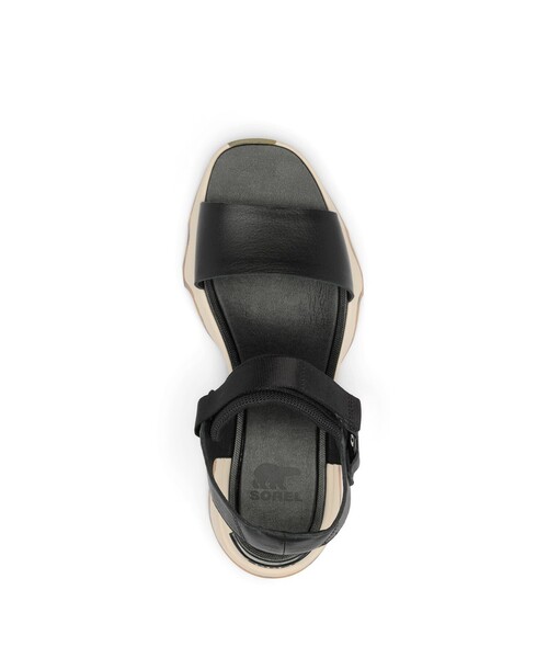 「SOREL」 フラットサンダル 25.0cm オレンジ レディース_画像4