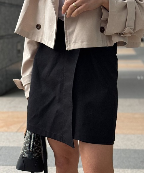 パンツ ツイルラップショートパンツ「低身長・小柄女性向け」 レディース_4