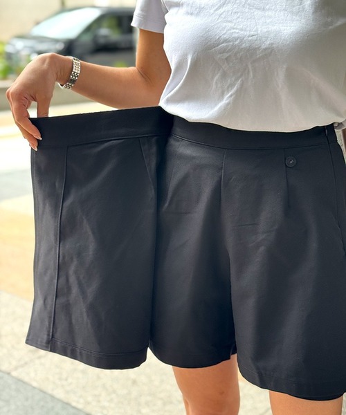 パンツ ツイルラップショートパンツ「低身長・小柄女性向け」 レディース_5