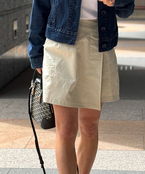 パンツ ツイルラップショートパンツ「低身長・小柄女性向け」 レディース_6