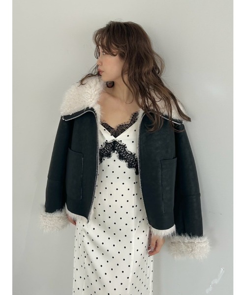 FRAY I.D（フレイ・アイディー） ワンピース レーストリムキャミ