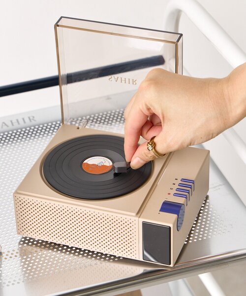 SAHIR（サヒール） スピーカー サヒール」Bluetooth speaker