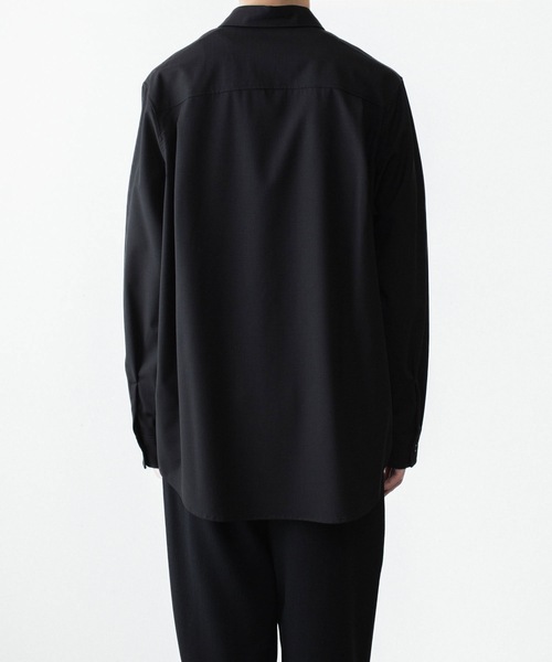 ATTACHMENT（アタッチメント） シャツ WO/TA ストレッチトロ L/S SHIRT