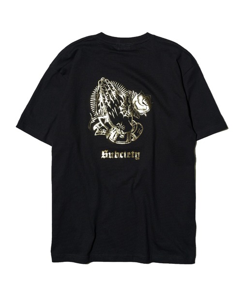 「Subciety」 半袖Tシャツ LARGE ホワイト メンズ_画像5