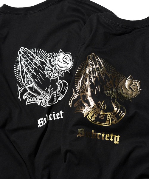 「Subciety」 半袖Tシャツ LARGE ホワイト メンズ_画像8