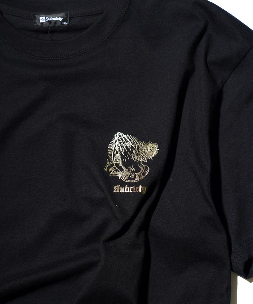 「Subciety」 半袖Tシャツ LARGE ホワイト メンズ_画像9