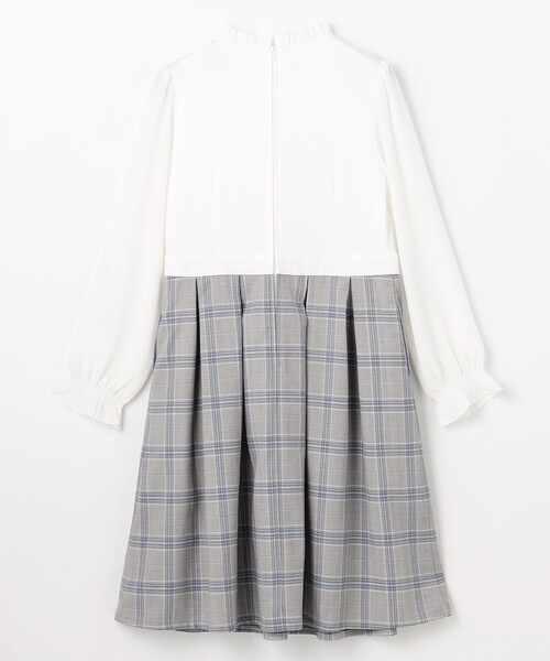Flow Free 170B セットアップ　ワンピース　卒服　チェック 喪服・礼服】スーツ セットアップ ワンピース ブラックフォーマル