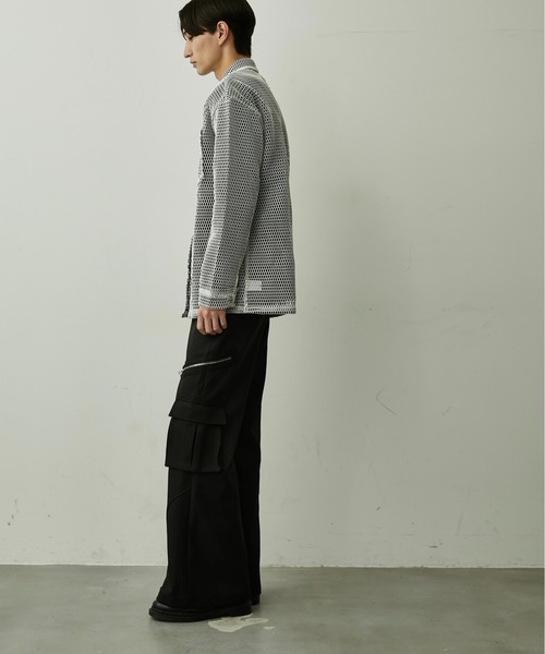 BLANK HOTEL カーゴパンツ Side Zip Flare Cargo Pants / サイドジップ