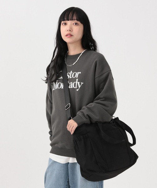 メンズ EQUALAND WORKS ショルダーバッグ ブラック