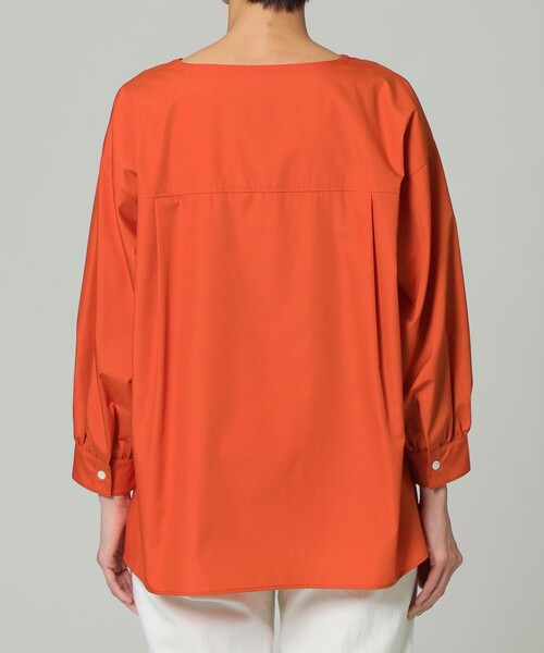 「EVEX by KRIZIA」 長袖ブラウス 44 オレンジ レディース_画像7