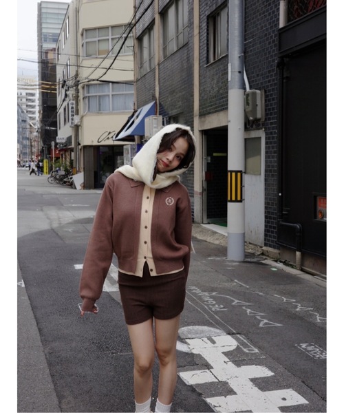 jumelle（ジュメロ） カーディガン レイヤードニットカーディガン