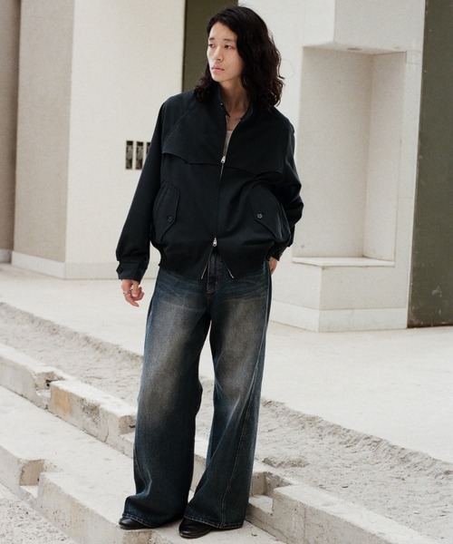 [WYM LIDNM] блузон S уголь мужской 