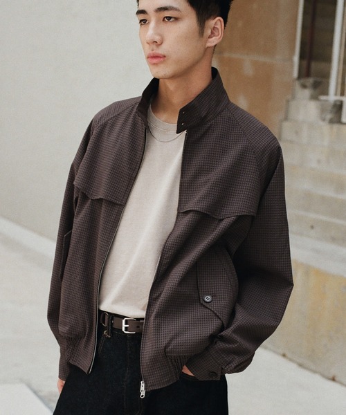 [WYM LIDNM] блузон S уголь мужской 