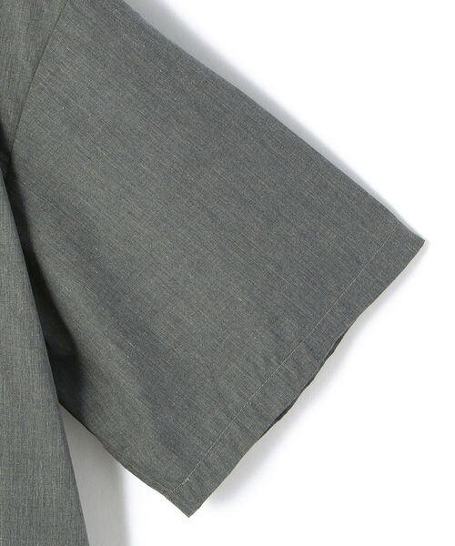 「schott」 半袖シャツ LARGE サックスブルー メンズ_画像2