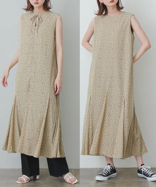 「SENSE OF PLACE by URBAN RESEARCH」 ノースリーブワンピース ONE ブルー レディース_画像3