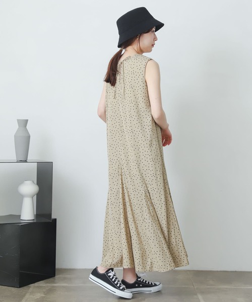 「SENSE OF PLACE by URBAN RESEARCH」 ノースリーブワンピース ONE ブルー レディース_画像7