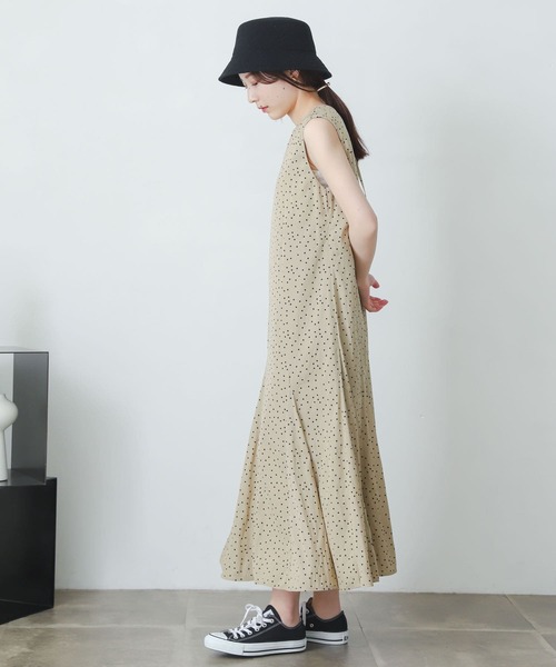 「SENSE OF PLACE by URBAN RESEARCH」 ノースリーブワンピース ONE ブルー レディース_画像10