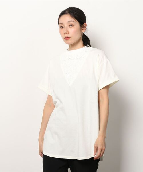 「vent blanc」 半袖Tシャツ FREE ブラック レディース_画像5