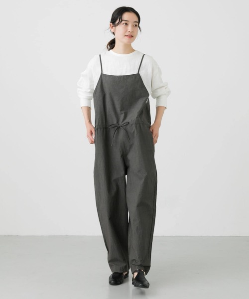 6168◆かぐれ　オーバーダイコットンサロペット　オーバーオール　24SS かぐれ（カグレ）の「オーバーダイコットンサロペット（サロペット