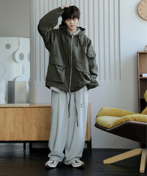 「neos」 ブルゾン MEDIUM ブラック メンズ_画像6