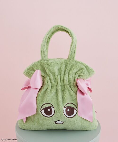 Maison de FLEUR（メゾンドフルール） トートバッグ ガチャピン ミニ