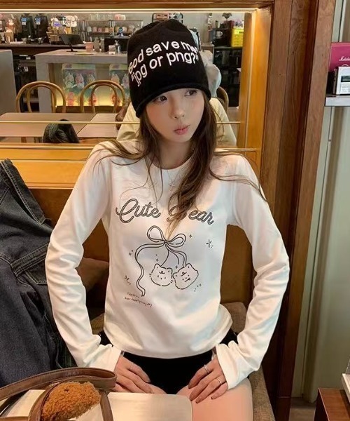 レディース 【美品】NONTOKYO プリントメッシュ リボンワンピース 26SS
