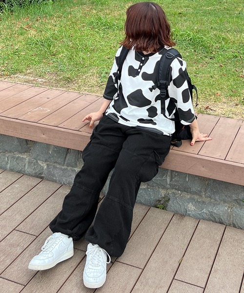 「kutir」 カーゴパンツ LARGE ブラウン レディース_画像6