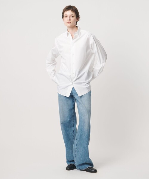 ロエフ　　ブラウス LOEFF（ロエフ） ブラウス シャツ 「LOEFF」コットン ブロード