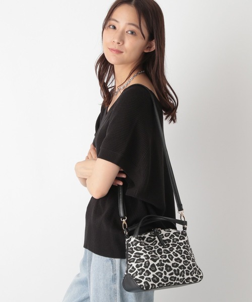 「GLOBAL WORK」 ショルダーバッグ ONE SIZE ブラック レディース_画像2