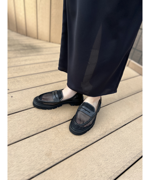 「MOHI」 シューズ 39 ブラック レディース_画像3