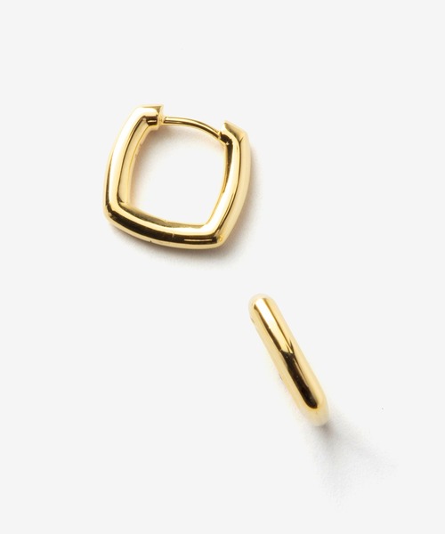 TOM WOOD（トムウッド） ピアス TOM WOOD Frame Hoops Small Gold